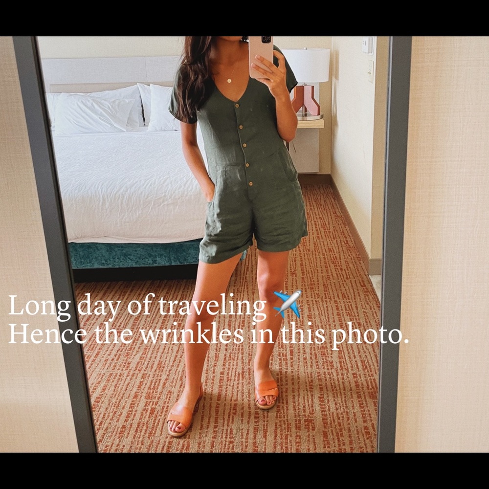 NWT Eco friendly Tasi Travels Romper / Tencel & Hemp 🌾 - Picture 3 of 5